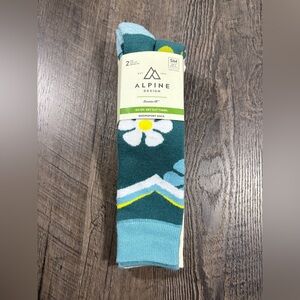 NEW | ALPINE Snow Sport Girls Socks 2-Pack